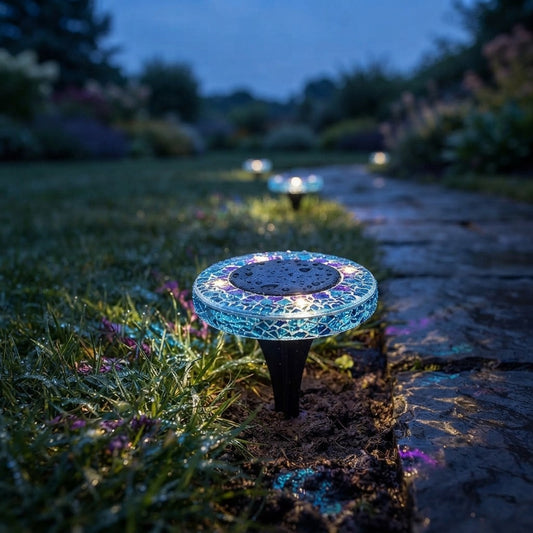 Mosaic Solar Disk Light