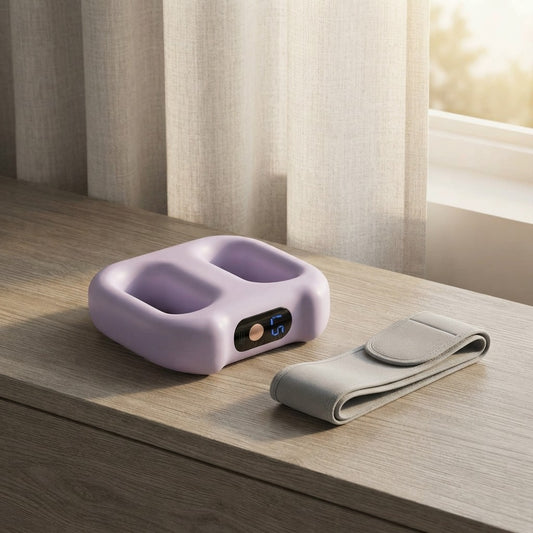 Portable Dual-Ring Fascia Massager
