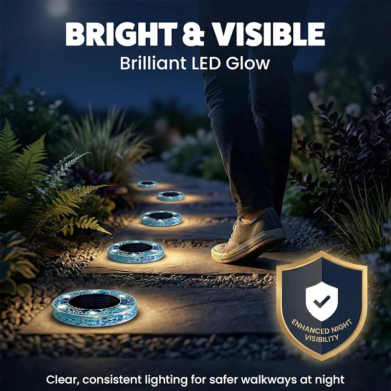 Mosaic Solar Disk Light