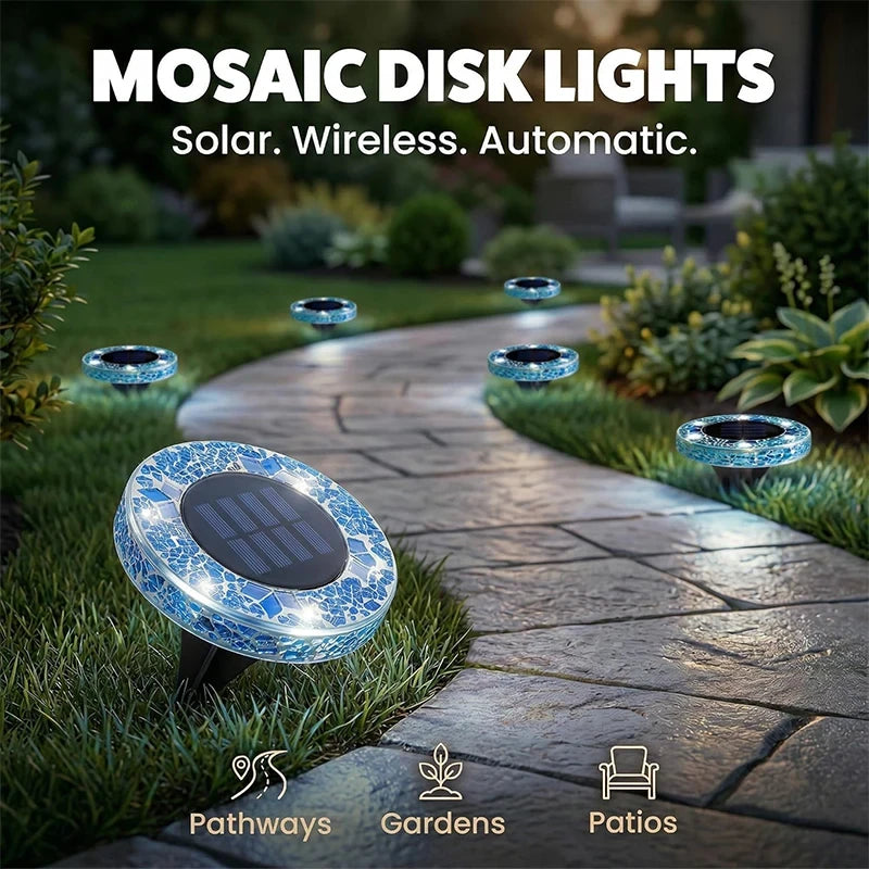 Mosaic Solar Disk Light