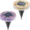 Mosaic Solar Disk Light