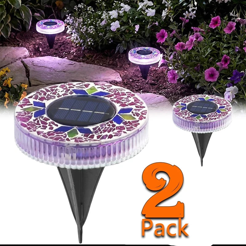 Mosaic Solar Disk Light