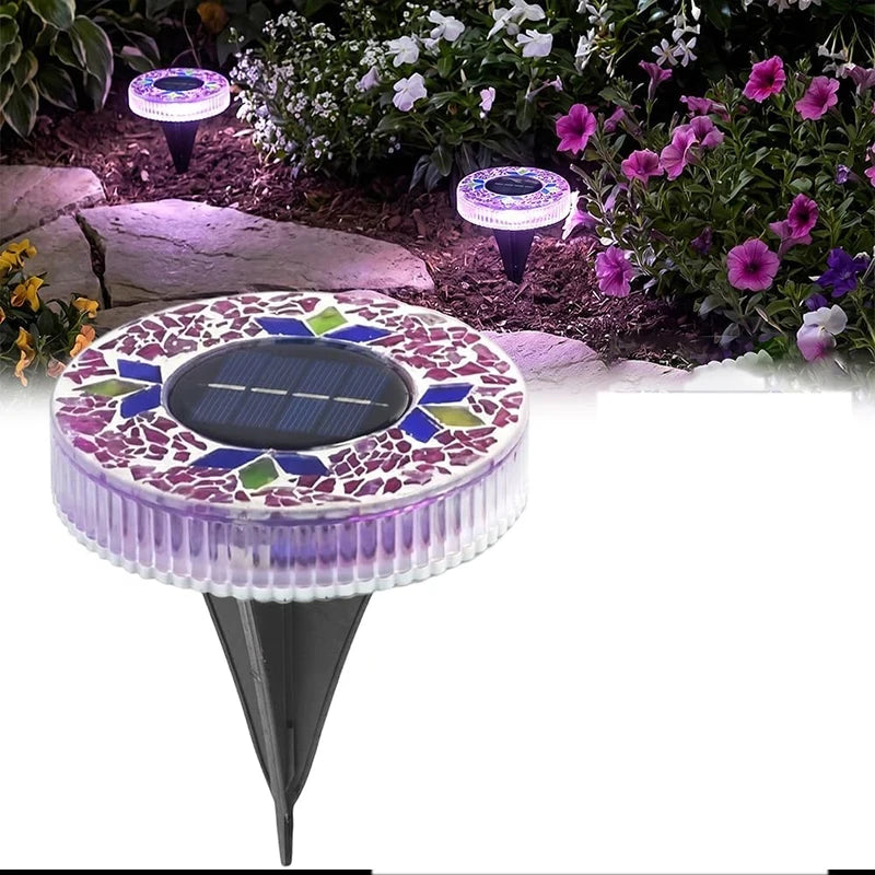 Mosaic Solar Disk Light