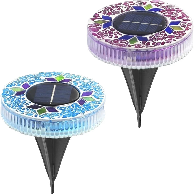 Mosaic Solar Disk Light