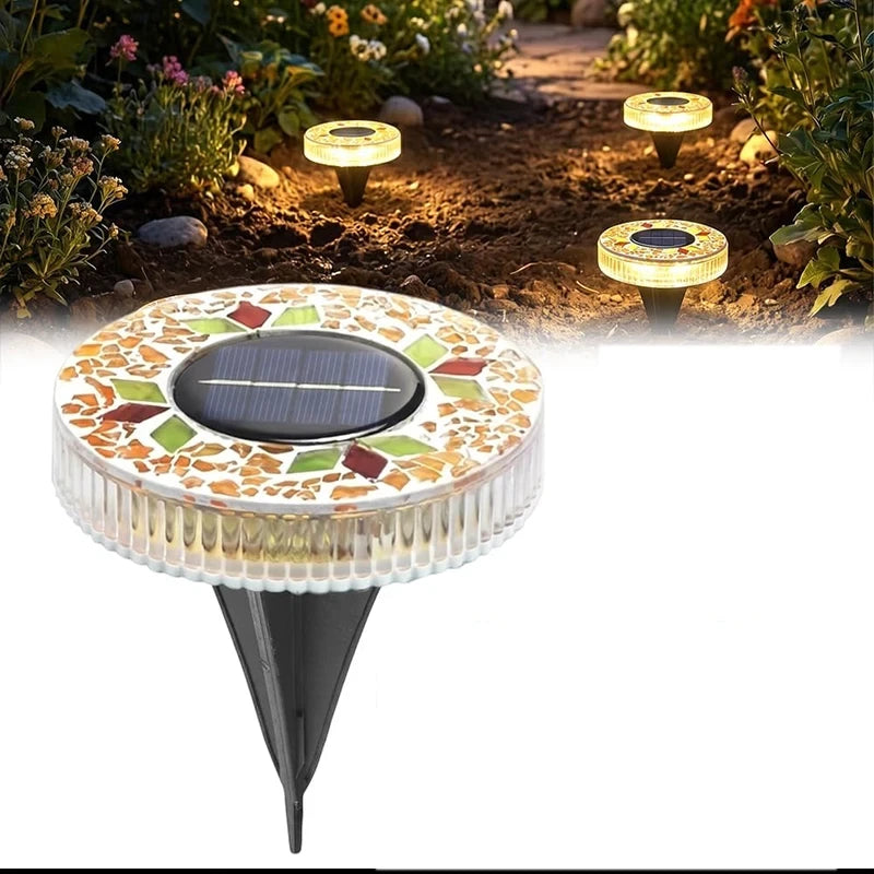 Mosaic Solar Disk Light