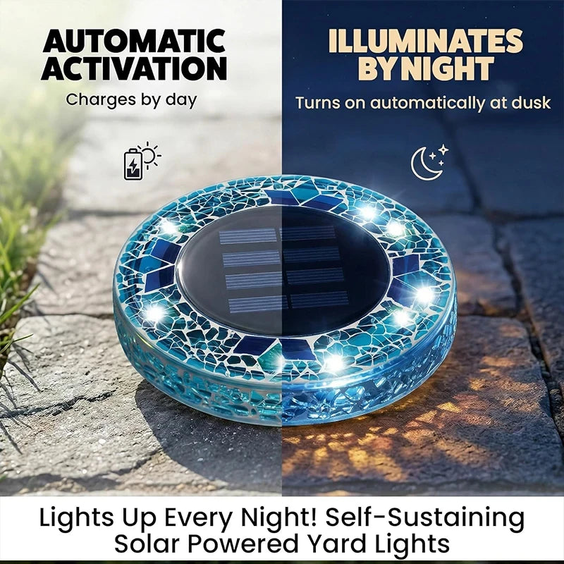 Mosaic Solar Disk Light