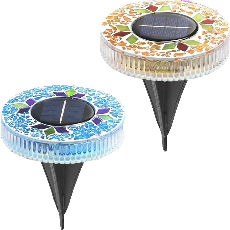 Mosaic Solar Disk Light