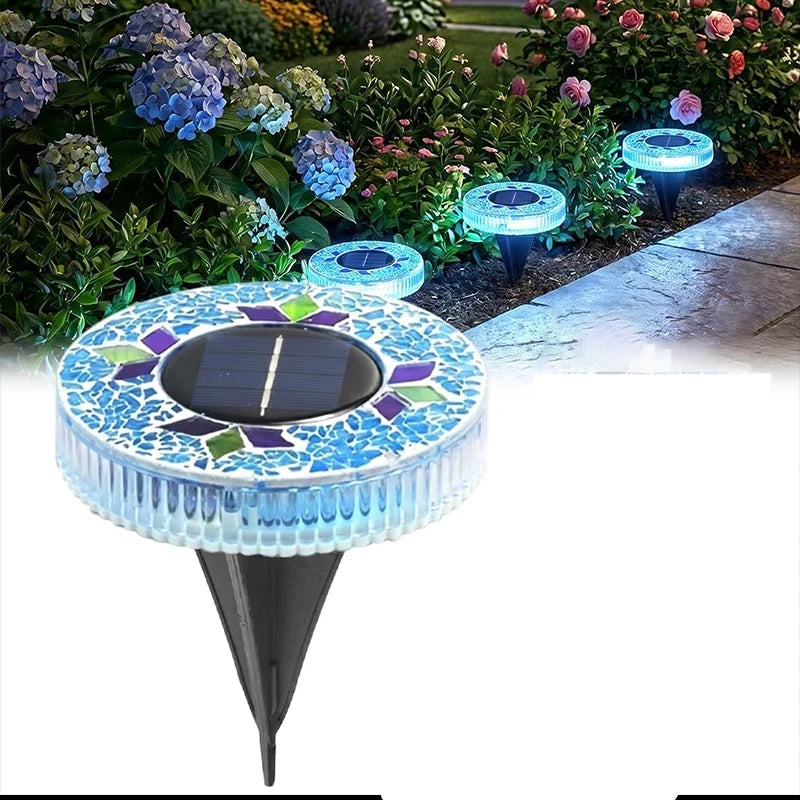 Mosaic Solar Disk Light