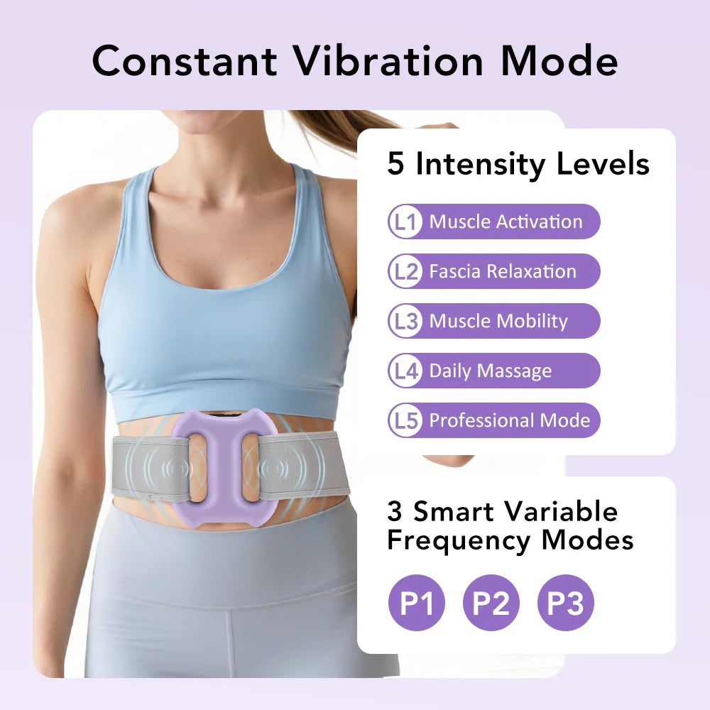 Portable Dual-Ring Fascia Massager