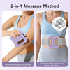 Portable Dual-Ring Fascia Massager