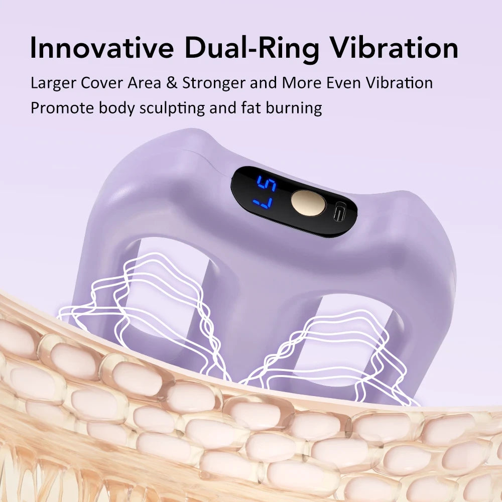 Portable Dual-Ring Fascia Massager