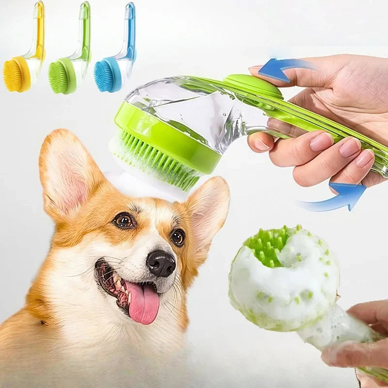 Soft Silicone Pet Bath Brush