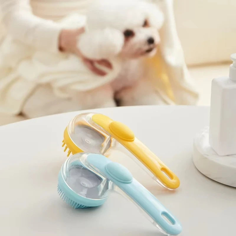 Soft Silicone Pet Bath Brush
