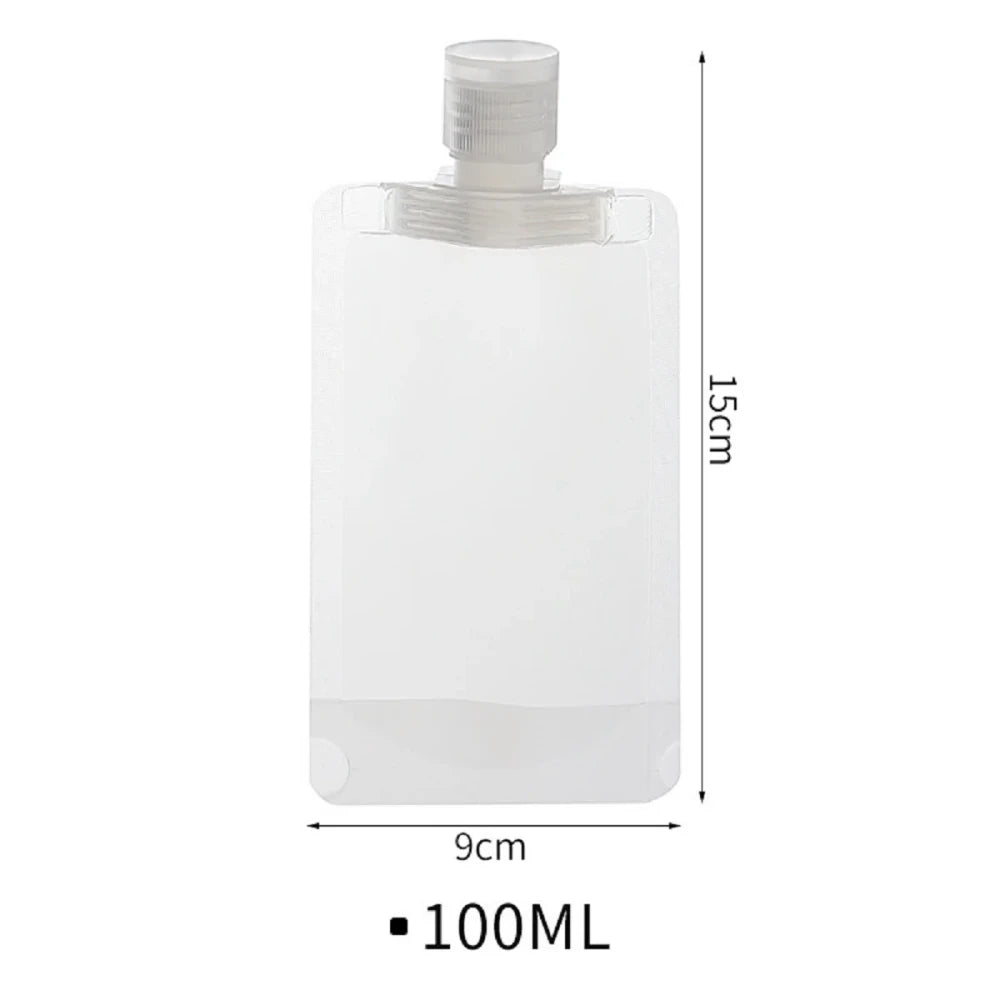 Refillable Travel Lotion and Shampoo Bottles