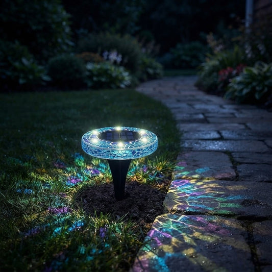 Mosaic Solar Disk Light