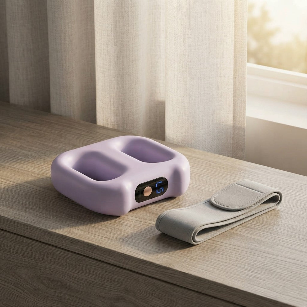 Portable Dual-Ring Fascia Massager